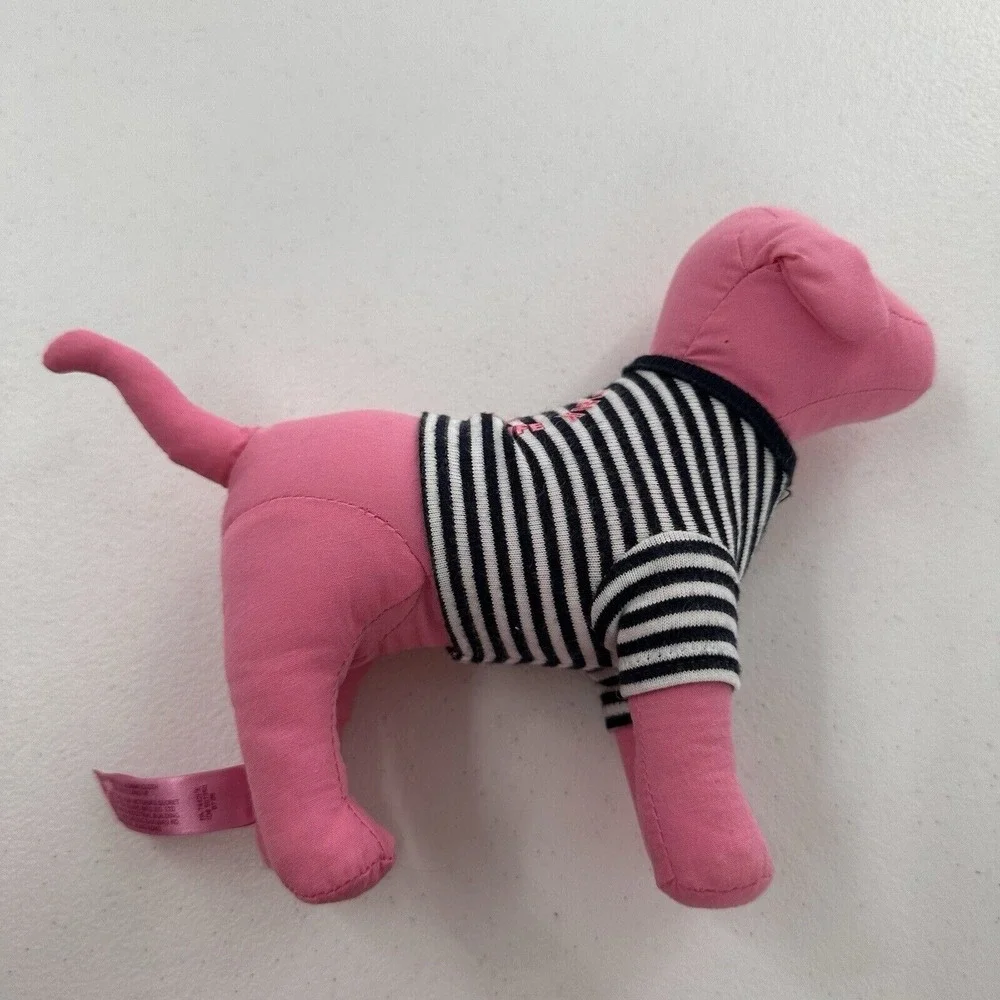 Victorias Secret Pink Dog Plush Striped Anchor Shirt Nautical‎ Hoodie Good Life